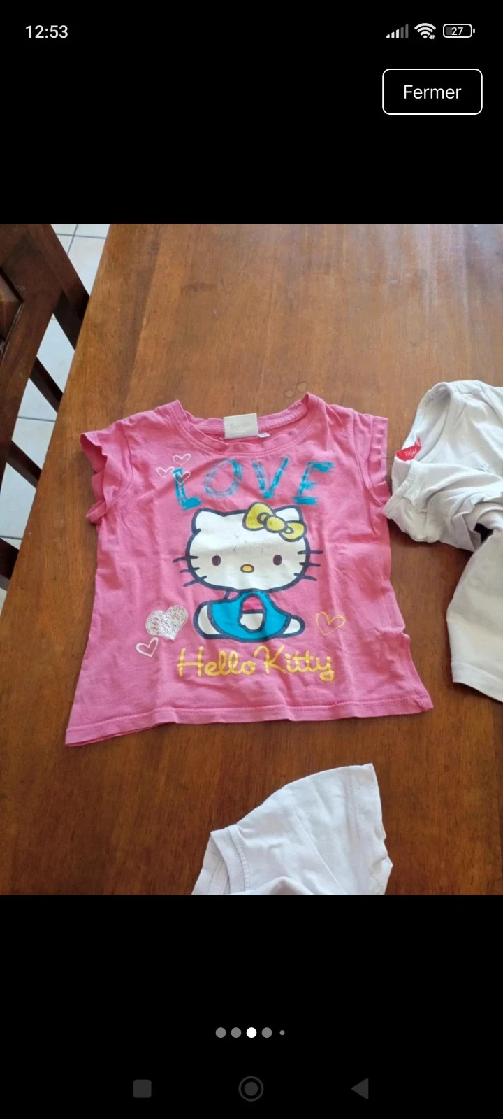 Lot de 8 t-shirts mangas curtas 3 anos menina – photo 3